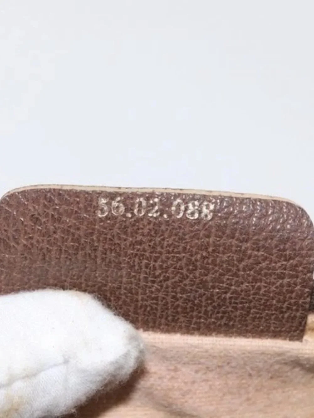 GUCCI GG Supreme Web Sherry Line Bag PVC Beige Gold 56 02 088 Auth ep12756 - Picture 11 of 16